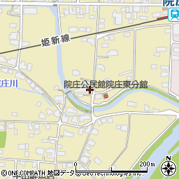 岡山県津山市院庄869周辺の地図