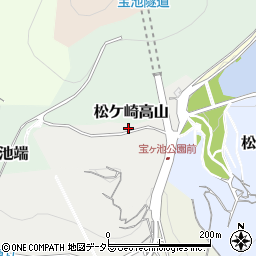 京都府京都市左京区松ケ崎狐坂周辺の地図