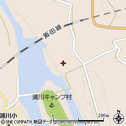 静岡県浜松市天竜区佐久間町浦川3434-4周辺の地図