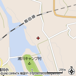 静岡県浜松市天竜区佐久間町浦川2821-3周辺の地図