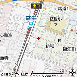 三重県桑名市新地71周辺の地図