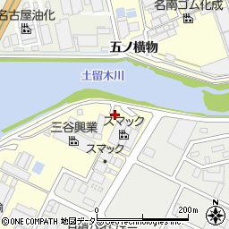 愛知県東海市名和町天王前周辺の地図