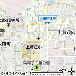京都府京都市北区上賀茂竹ケ鼻町19周辺の地図