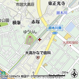 京進のほいくえんホッパオルカ（ＨＯＰＰＡｏｒｋａ）南大高周辺の地図