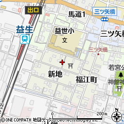 三重県桑名市新地54周辺の地図