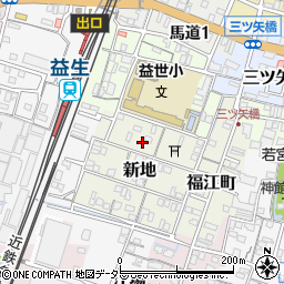 三重県桑名市新地63周辺の地図