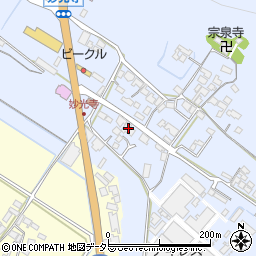 滋賀県野洲市妙光寺138周辺の地図