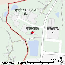 平賀運送周辺の地図