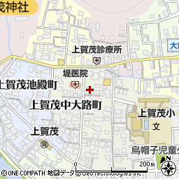 京都府京都市北区上賀茂南大路町4周辺の地図