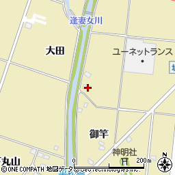 愛知県豊田市堤町（宝）周辺の地図