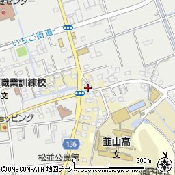 静岡県伊豆の国市韮山土手和田9周辺の地図
