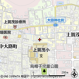 京都府京都市北区上賀茂竹ケ鼻町18周辺の地図