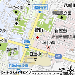 株式会社新光堂硝子周辺の地図