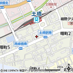 愛知県豊田市曙町3丁目周辺の地図