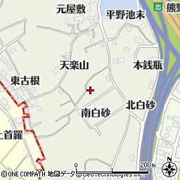 愛知県名古屋市緑区大高町南白砂1周辺の地図