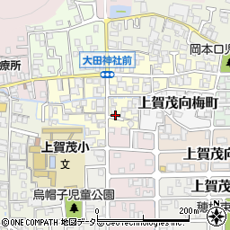 京都府京都市北区上賀茂竹ケ鼻町39周辺の地図