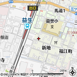 三重県桑名市新地70周辺の地図