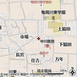 京都府亀岡市馬路町市場3周辺の地図