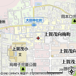 京都府京都市北区上賀茂竹ケ鼻町40周辺の地図