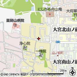 京都市西賀茂児童館周辺の地図