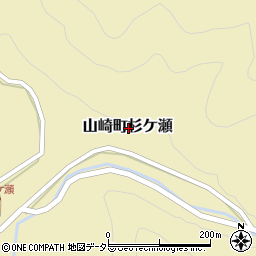 兵庫県宍粟市山崎町杉ケ瀬周辺の地図