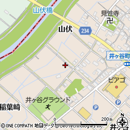 愛知県刈谷市井ケ谷町稲葉崎10周辺の地図