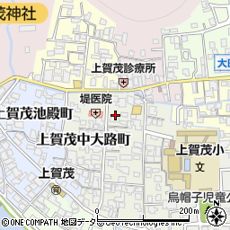 京都府京都市北区上賀茂南大路町3-1周辺の地図