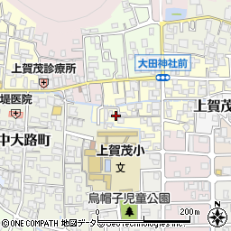 京都府京都市北区上賀茂竹ケ鼻町18-5周辺の地図
