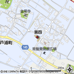 草津市立第４保育所周辺の地図