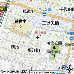 三重県桑名市福江町17周辺の地図