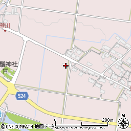 滋賀県蒲生郡日野町蓮花寺832周辺の地図
