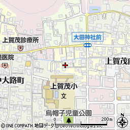 京都府京都市北区上賀茂竹ケ鼻町16周辺の地図