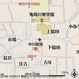 京都府亀岡市馬路町万年55周辺の地図