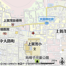 京都府京都市北区上賀茂竹ケ鼻町18-3周辺の地図