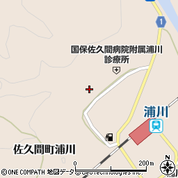 静岡県浜松市天竜区佐久間町浦川2951周辺の地図