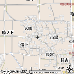 京都府亀岡市馬路町周辺の地図