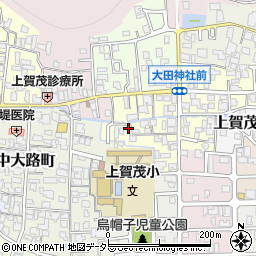 京都府京都市北区上賀茂竹ケ鼻町18-4周辺の地図