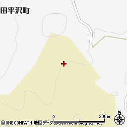 愛知県豊田市栃立町（狐穴）周辺の地図