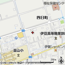 静岡県伊豆の国市四日町269周辺の地図