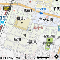 三重県桑名市益生町60周辺の地図
