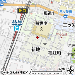 三重県桑名市新地24周辺の地図