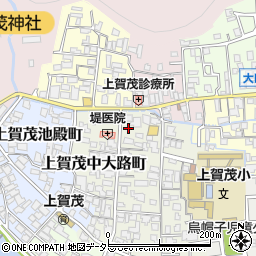 京都府京都市北区上賀茂南大路町3-3周辺の地図