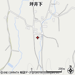 岡山県津山市坪井下318周辺の地図