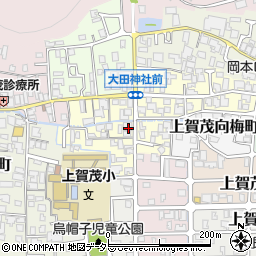 京都府京都市北区上賀茂竹ケ鼻町11周辺の地図