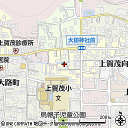 京都府京都市北区上賀茂竹ケ鼻町15周辺の地図