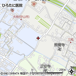 滋賀県守山市大林町330-2周辺の地図