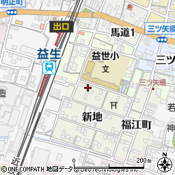 三重県桑名市新地18周辺の地図