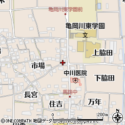京都府亀岡市馬路町市場4周辺の地図