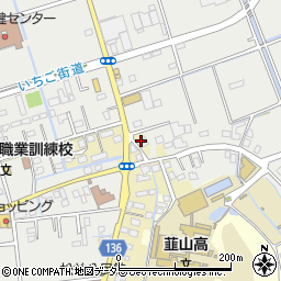 静岡県伊豆の国市韮山土手和田7周辺の地図