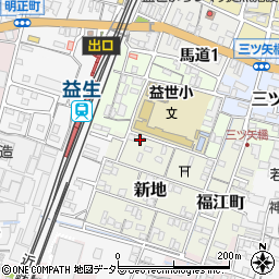 三重県桑名市新地17周辺の地図